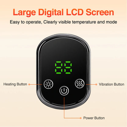 Electric Foot & Hand Massager with Heat & Vibration