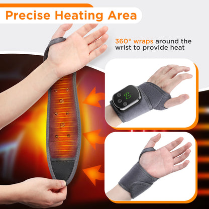 Electric Foot & Hand Massager with Heat & Vibration