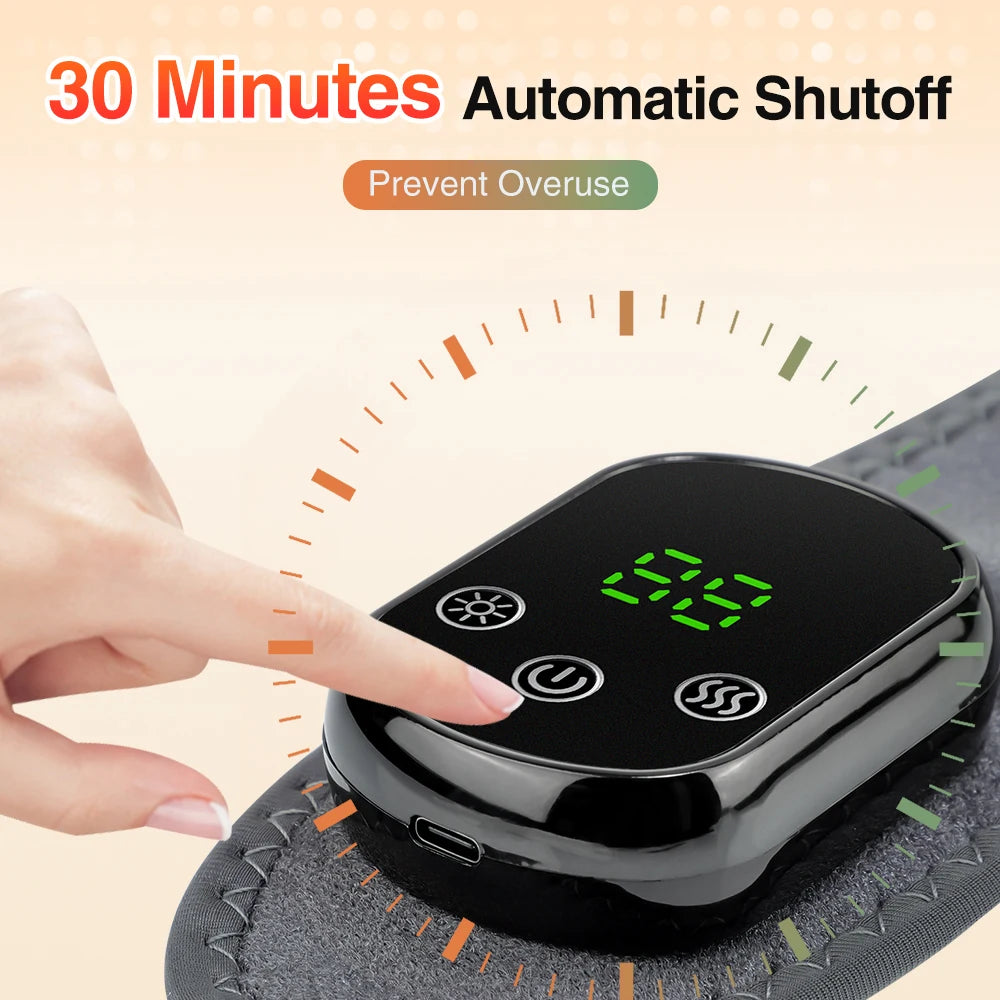 Electric Foot & Hand Massager with Heat & Vibration
